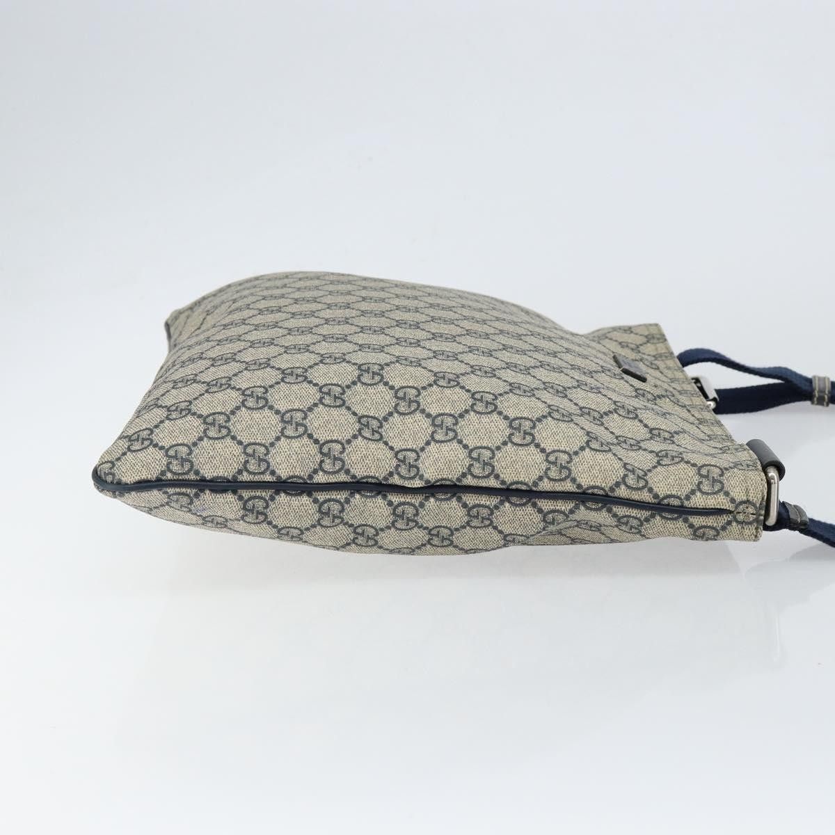 Gucci Gucci Zip Top Messenger Bag GG Coated Canvas Size ONE SIZE - 3 Thumbnail