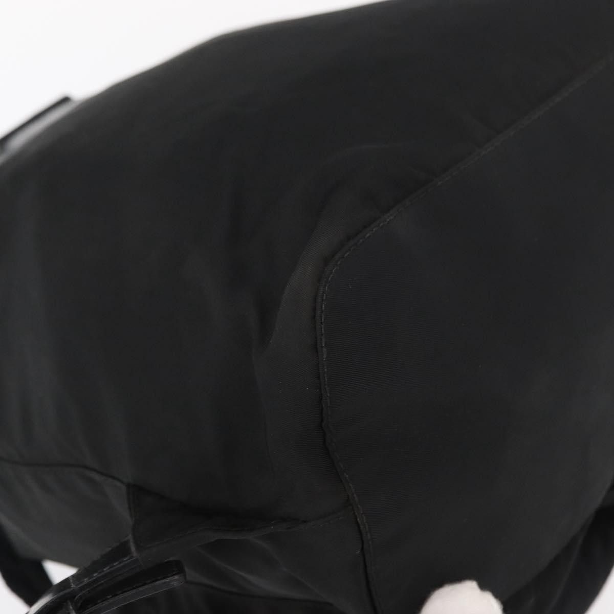 Prada Prada Vela Double Front Pocket Backpack Tessuto with Saffiano Leather Size ONE SIZE - 10 Thumbnail