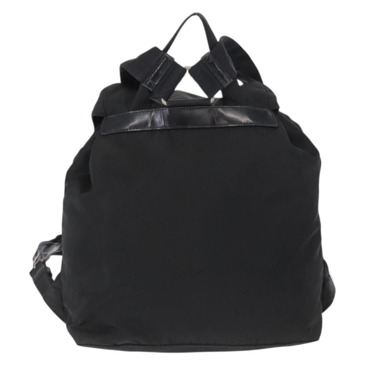 Prada Prada Vela Double Front Pocket Backpack Tessuto with Saffiano Leather Size ONE SIZE - 2 Thumbnail