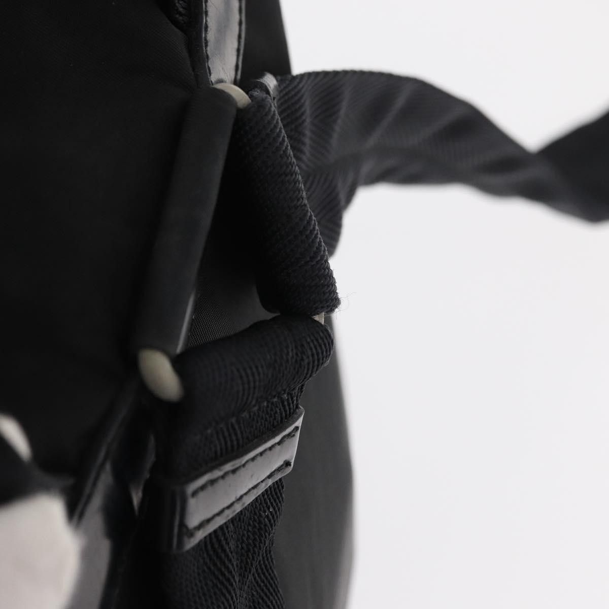 Prada Prada Vela Double Front Pocket Backpack Tessuto with Saffiano Leather Size ONE SIZE - 18 Thumbnail