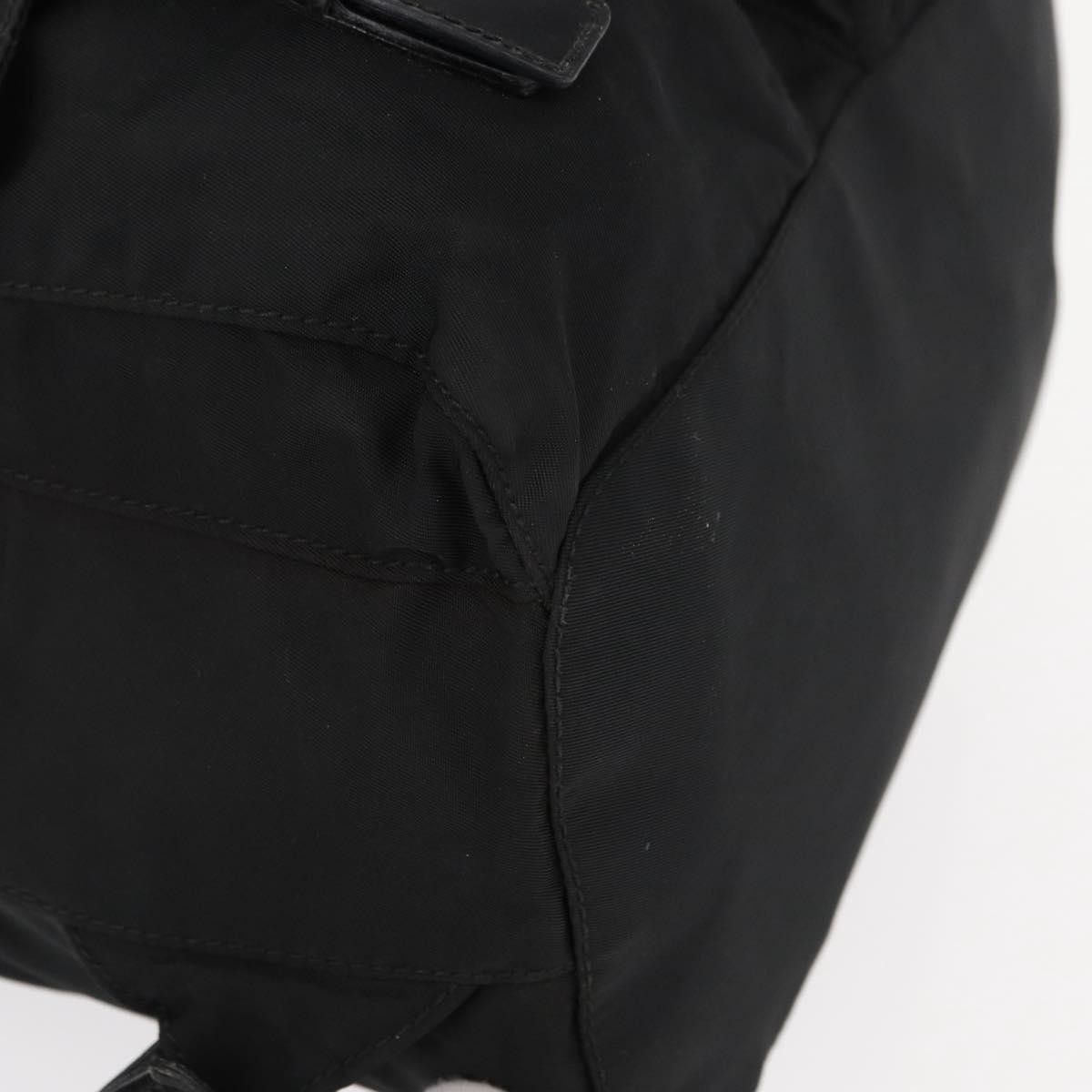 Prada Prada Vela Double Front Pocket Backpack Tessuto with Saffiano Leather Size ONE SIZE - 8 Thumbnail