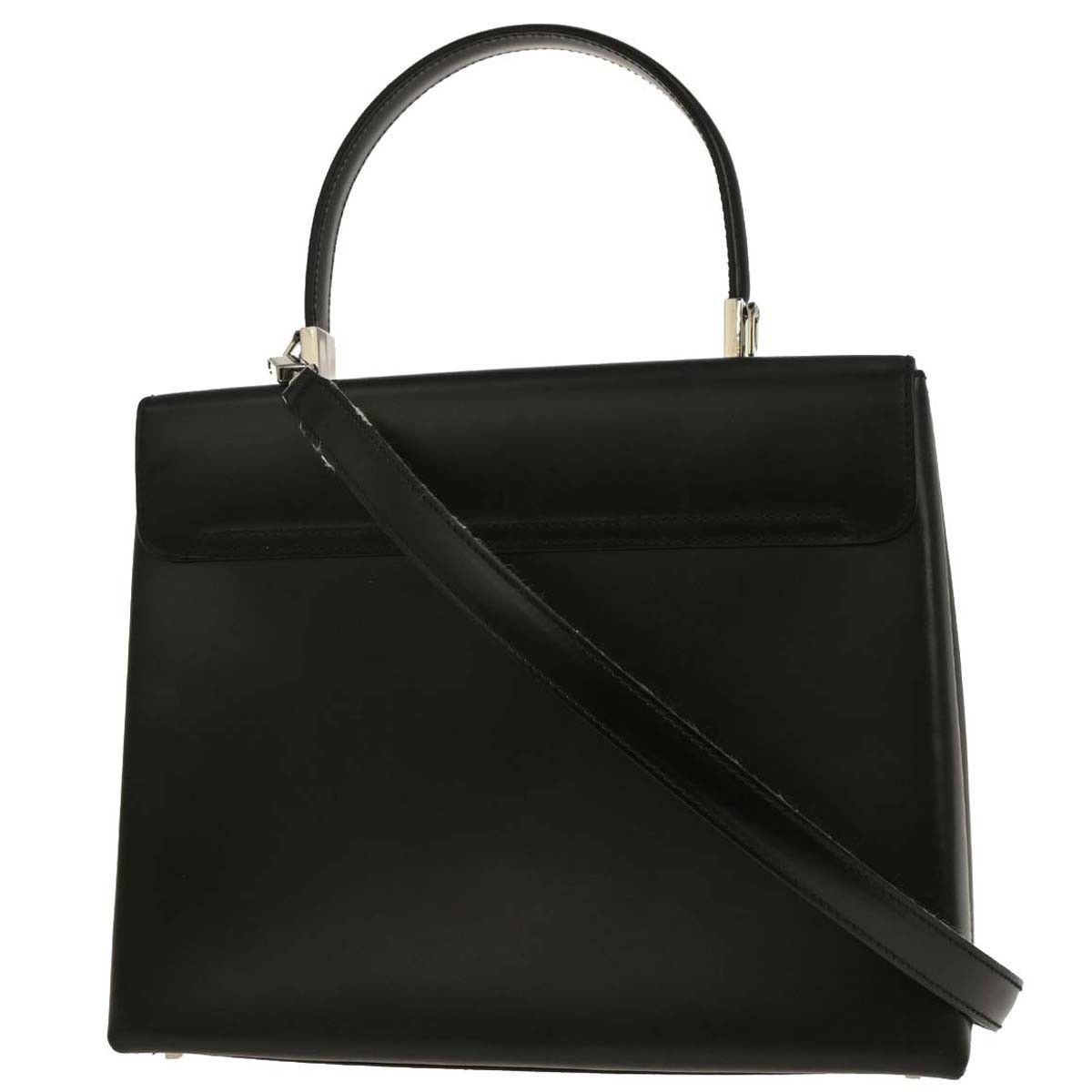 Salvatore Ferragamo Salvatore Ferragamo Gancini Convertible Top Handle Bag Leather Size ONE SIZE - 2 Thumbnail