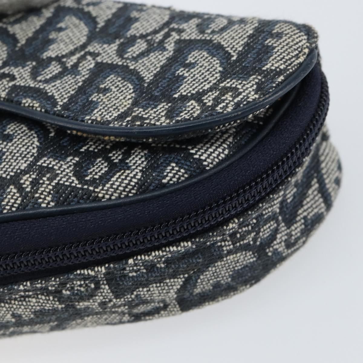 Dior Christian Dior Vintage Saddle Coin Purse Diorissimo Canvas Size ONE SIZE - 15 Thumbnail