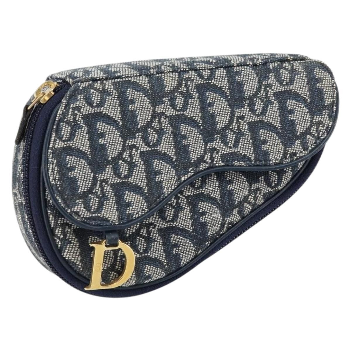 Dior Christian Dior Vintage Saddle Coin Purse Diorissimo Canvas Size ONE SIZE - 12 Thumbnail