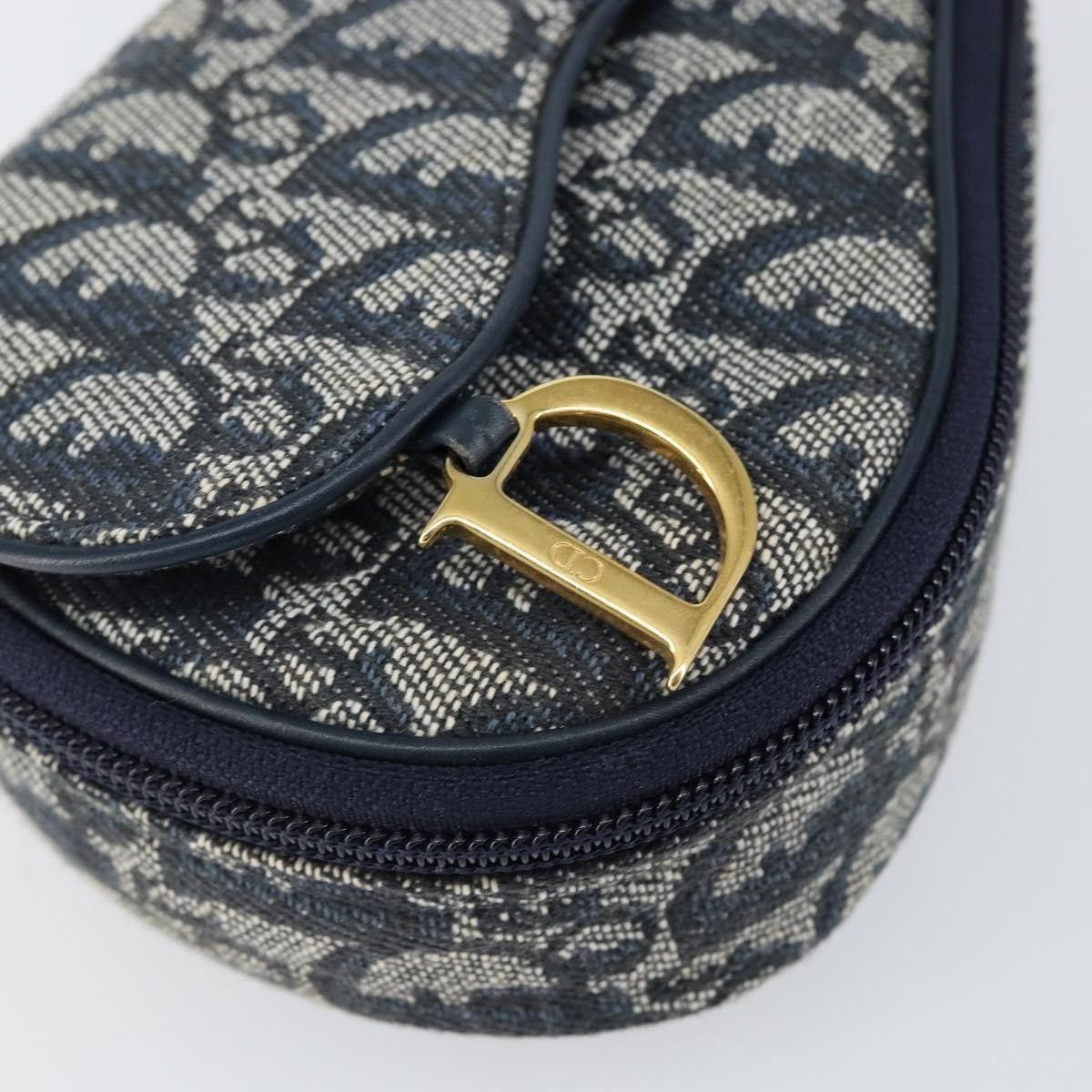 Dior Christian Dior Vintage Saddle Coin Purse Diorissimo Canvas Size ONE SIZE - 11 Thumbnail
