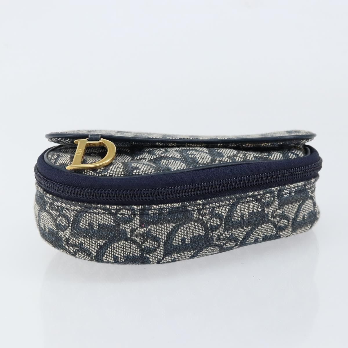 Dior Christian Dior Vintage Saddle Coin Purse Diorissimo Canvas Size ONE SIZE - 14 Thumbnail