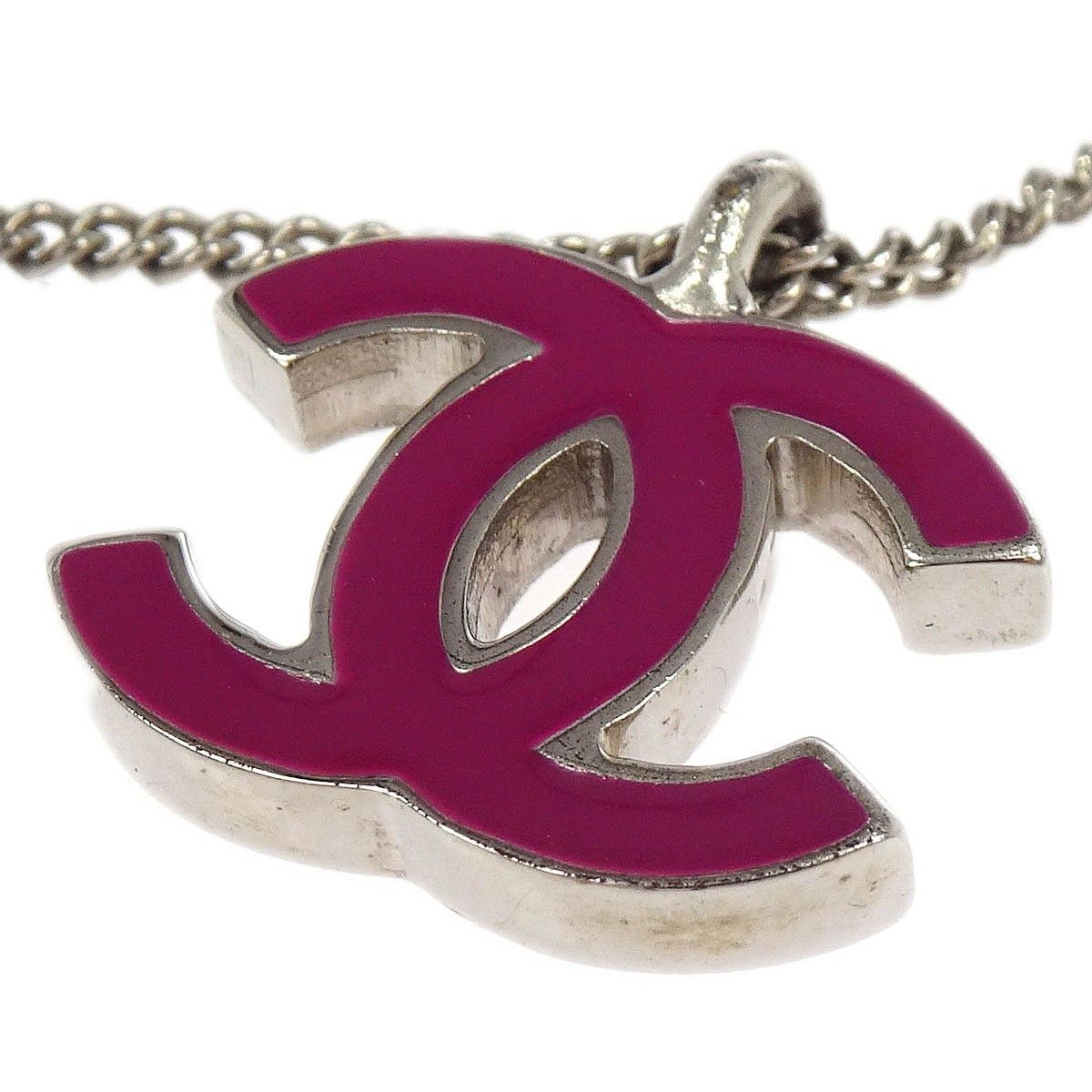 Chanel Chanel CC Logo Pendant Necklace Metal Size ONE SIZE - 3 Thumbnail