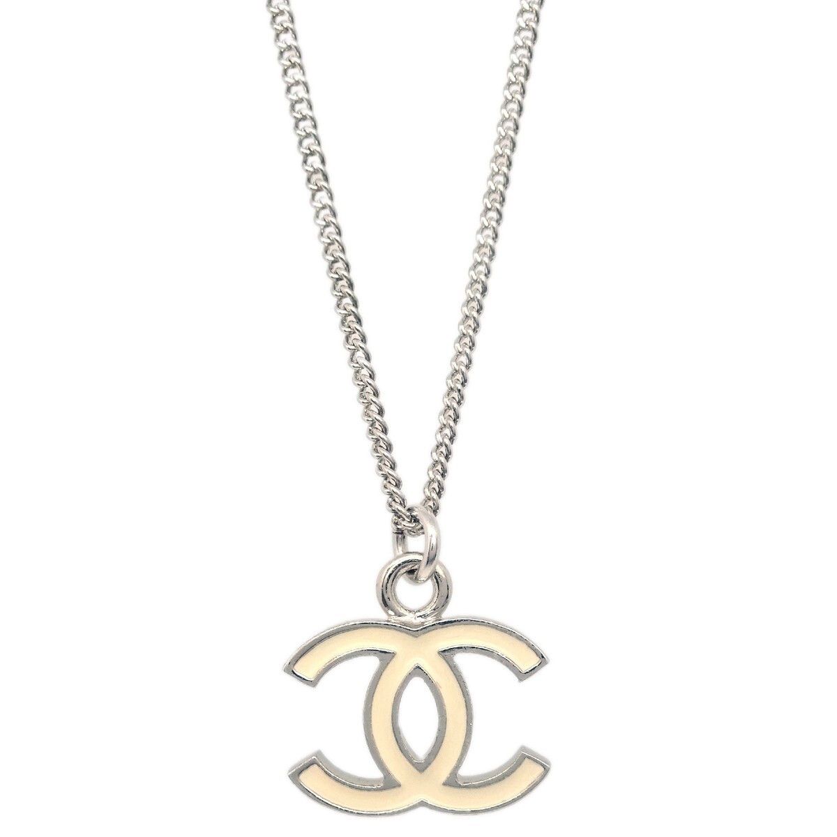 Chanel Chanel CC Logo Pendant Necklace Metal Size ONE SIZE - 2 Thumbnail
