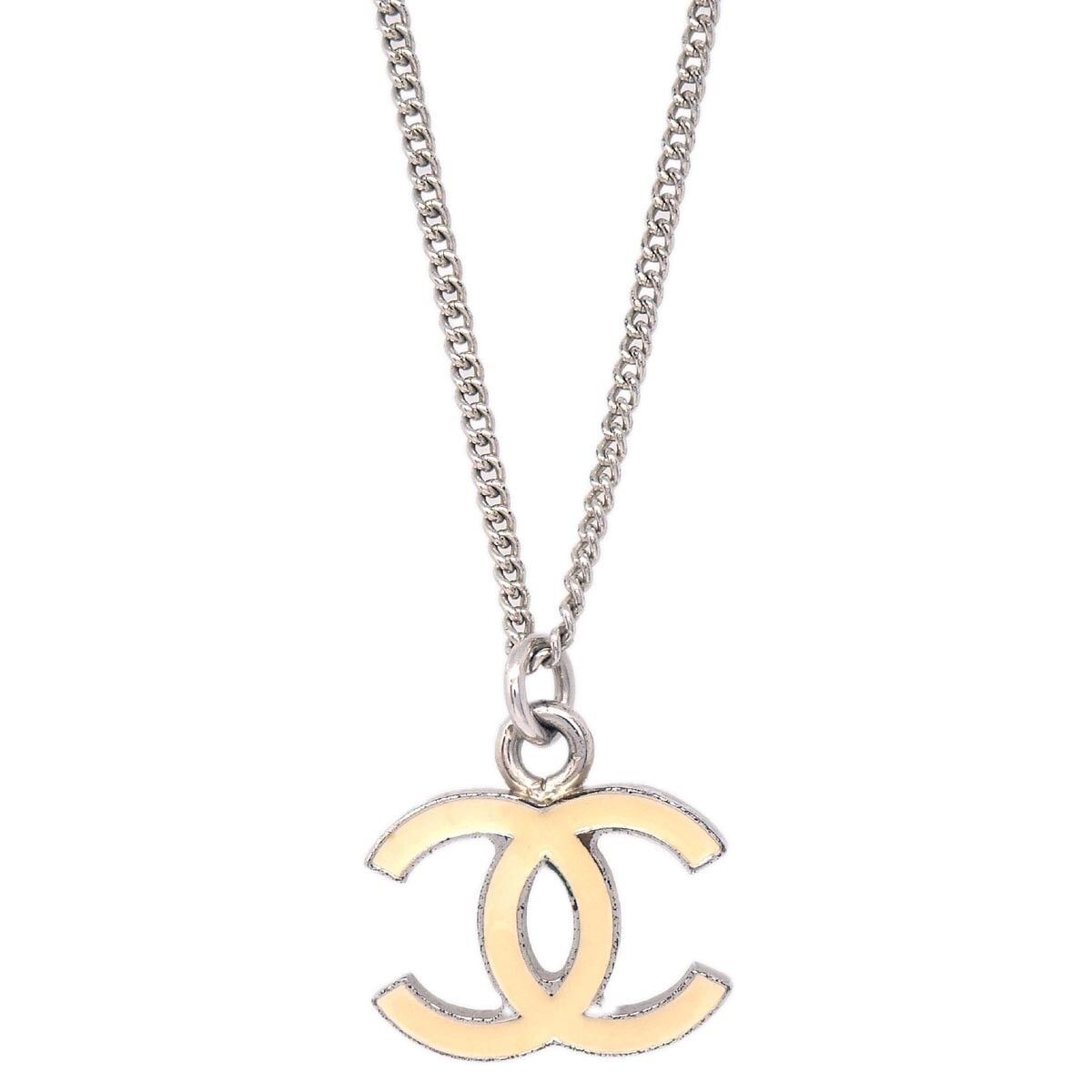 Chanel Chanel CC Logo Pendant Necklace Metal Size ONE SIZE - 2 Thumbnail