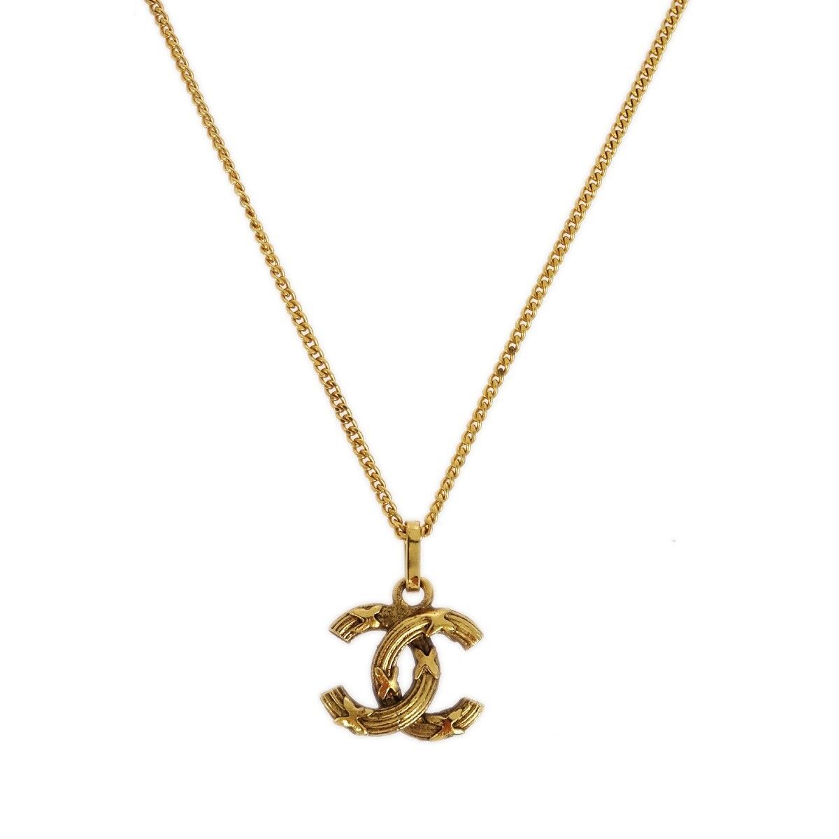 Chanel Chanel CC Logo Pendant Necklace Metal Size ONE SIZE - 2 Thumbnail