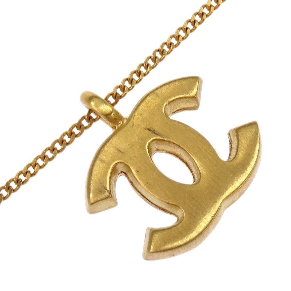 Chanel Chanel CC Logo Pendant Necklace Metal Size ONE SIZE - 3 Thumbnail