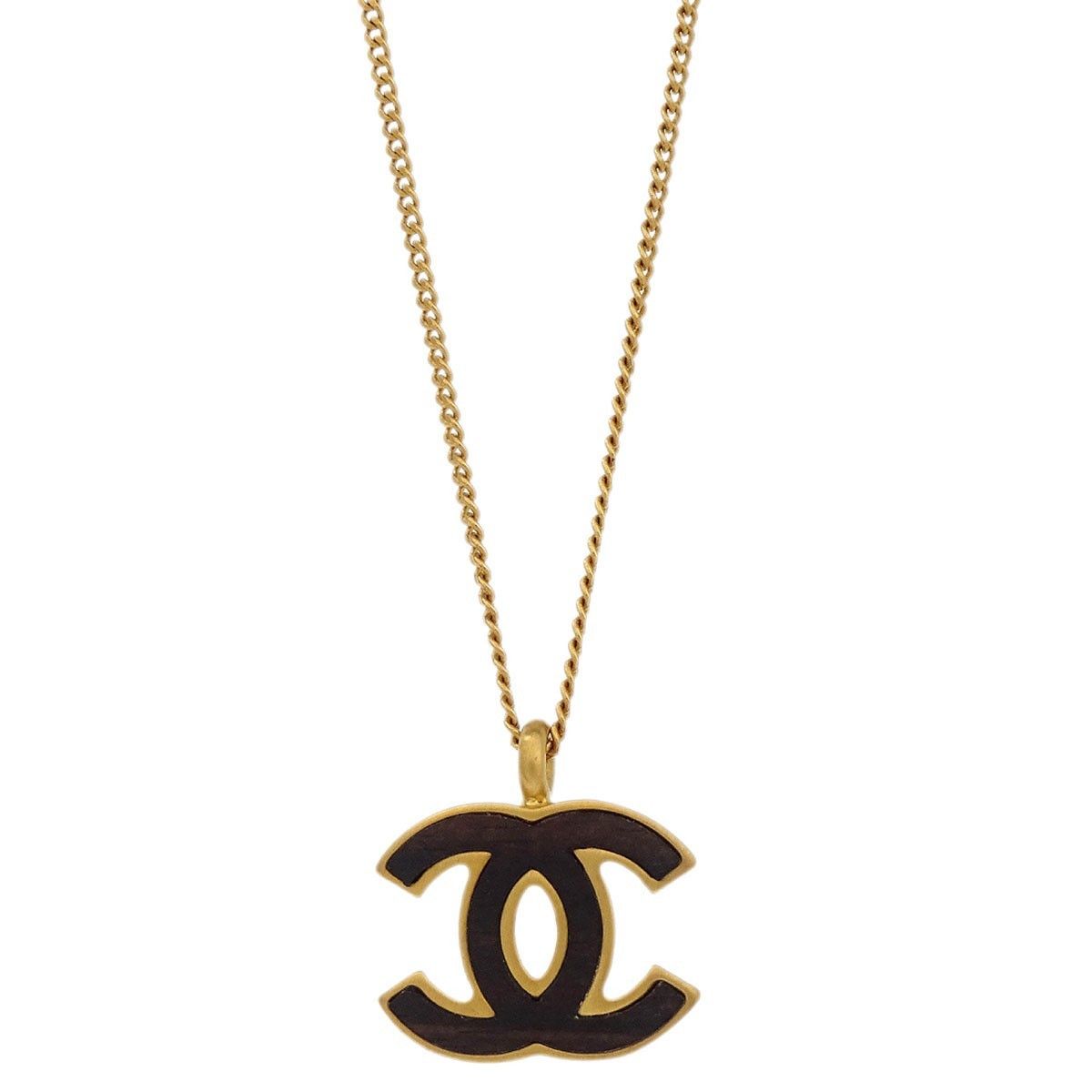 Chanel Chanel CC Logo Pendant Necklace Metal Size ONE SIZE - 2 Thumbnail