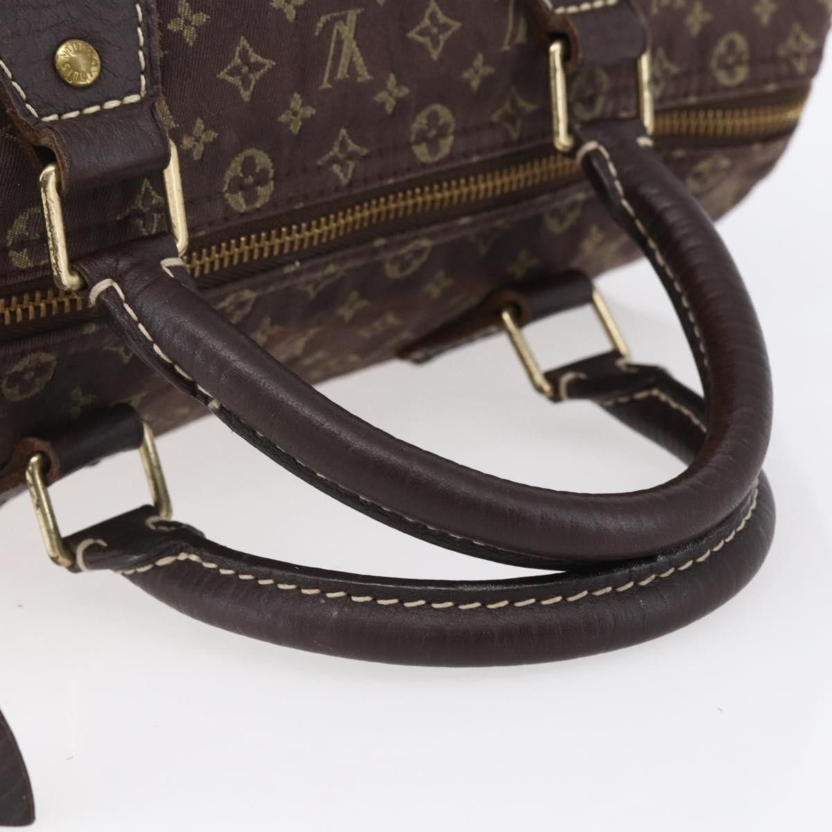 Louis Vuitton Louis Vuitton Speedy Handbag Mini Lin Size ONE SIZE - 8 Thumbnail