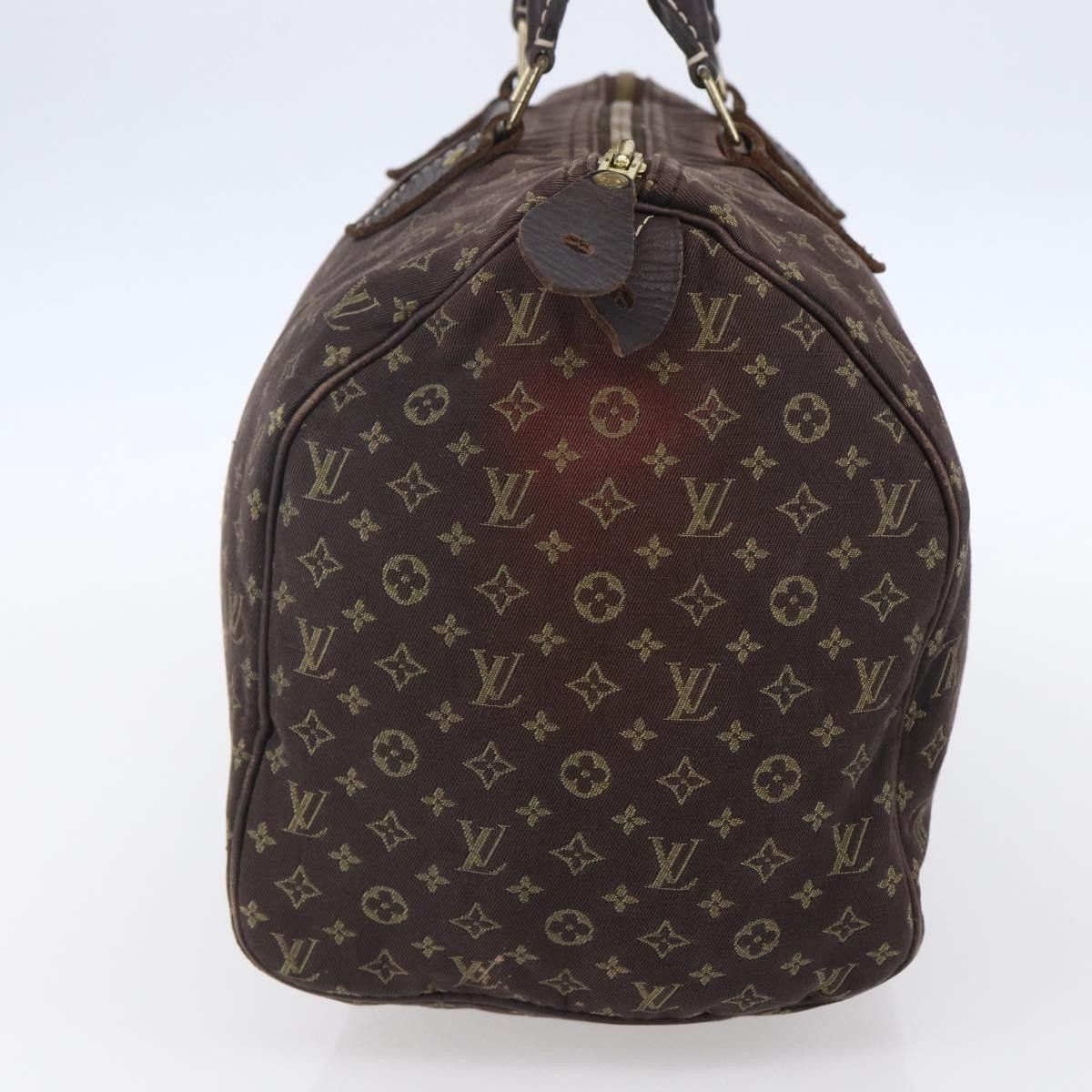 Louis Vuitton Louis Vuitton Speedy Handbag Mini Lin Size ONE SIZE - 4 Thumbnail