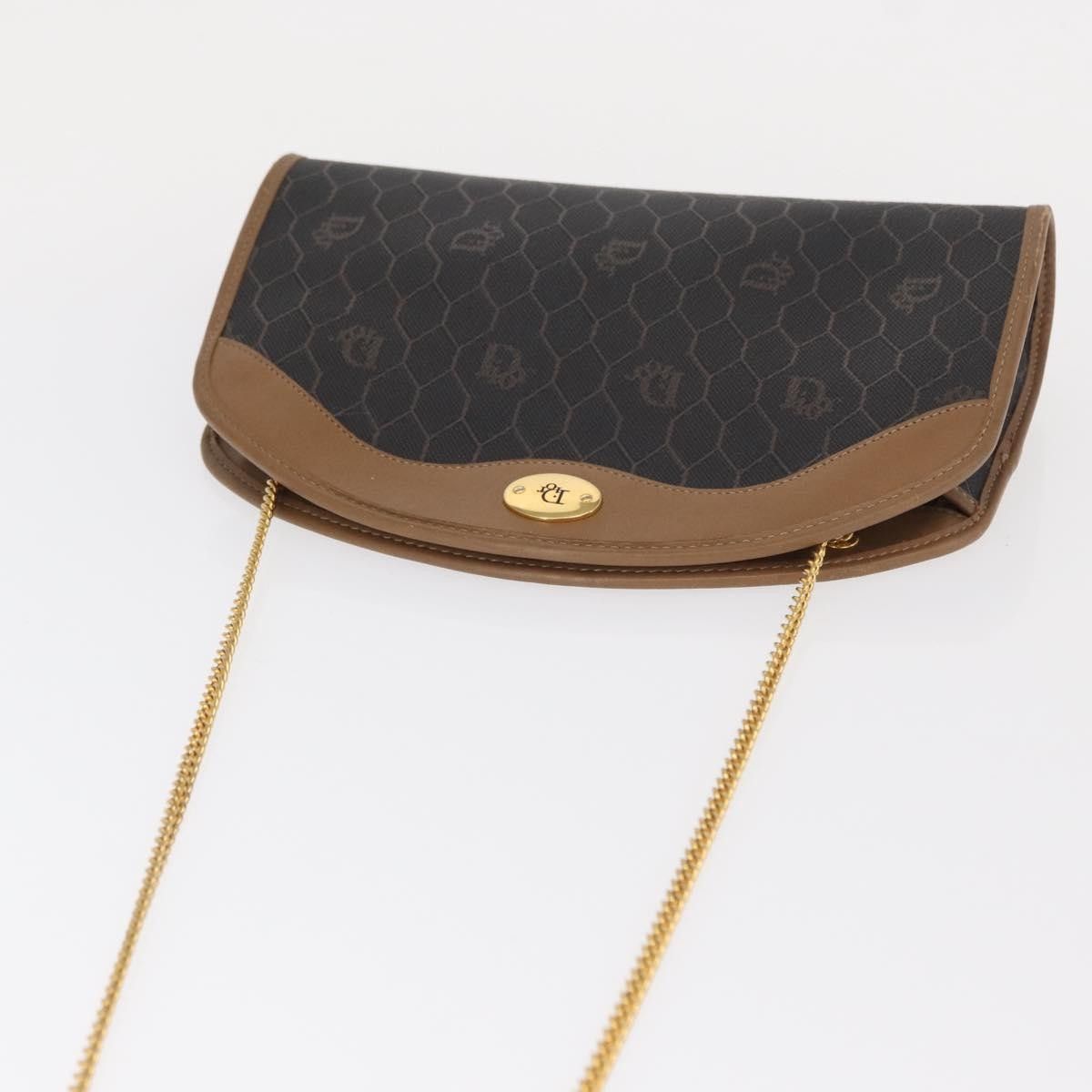 Dior Christian Dior Vintage Honeycomb Shoulder Bag Canvas and Leather Size ONE SIZE - 13 Thumbnail