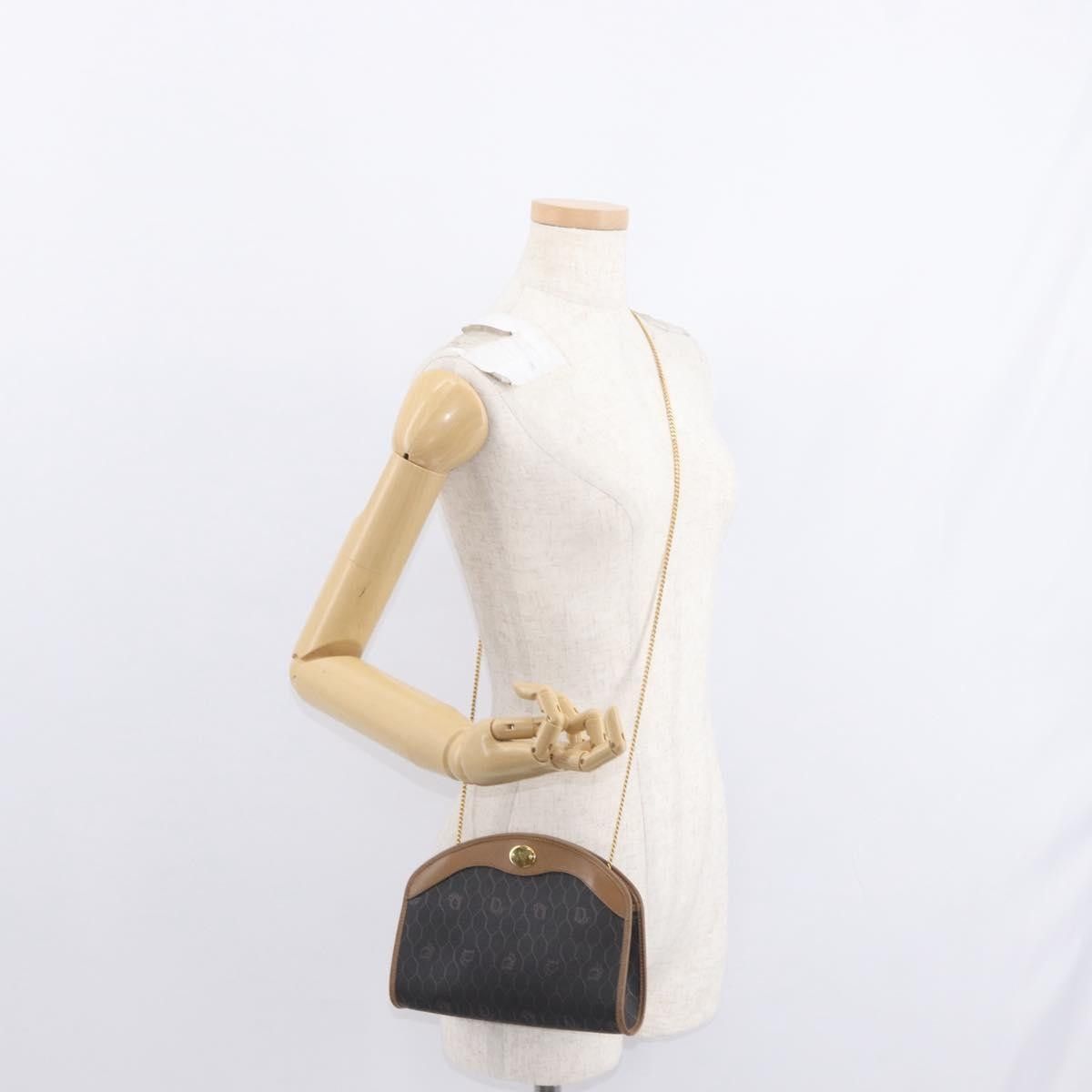 Dior Christian Dior Vintage Honeycomb Shoulder Bag Canvas and Leather Size ONE SIZE - 16 Thumbnail