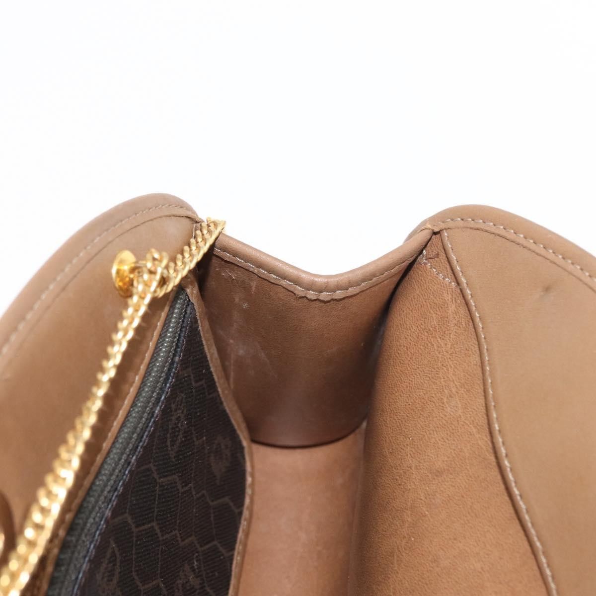 Dior Christian Dior Vintage Honeycomb Shoulder Bag Canvas and Leather Size ONE SIZE - 18 Thumbnail