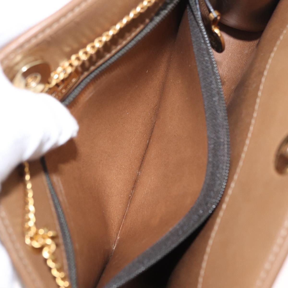 Dior Christian Dior Vintage Honeycomb Shoulder Bag Canvas and Leather Size ONE SIZE - 5 Thumbnail