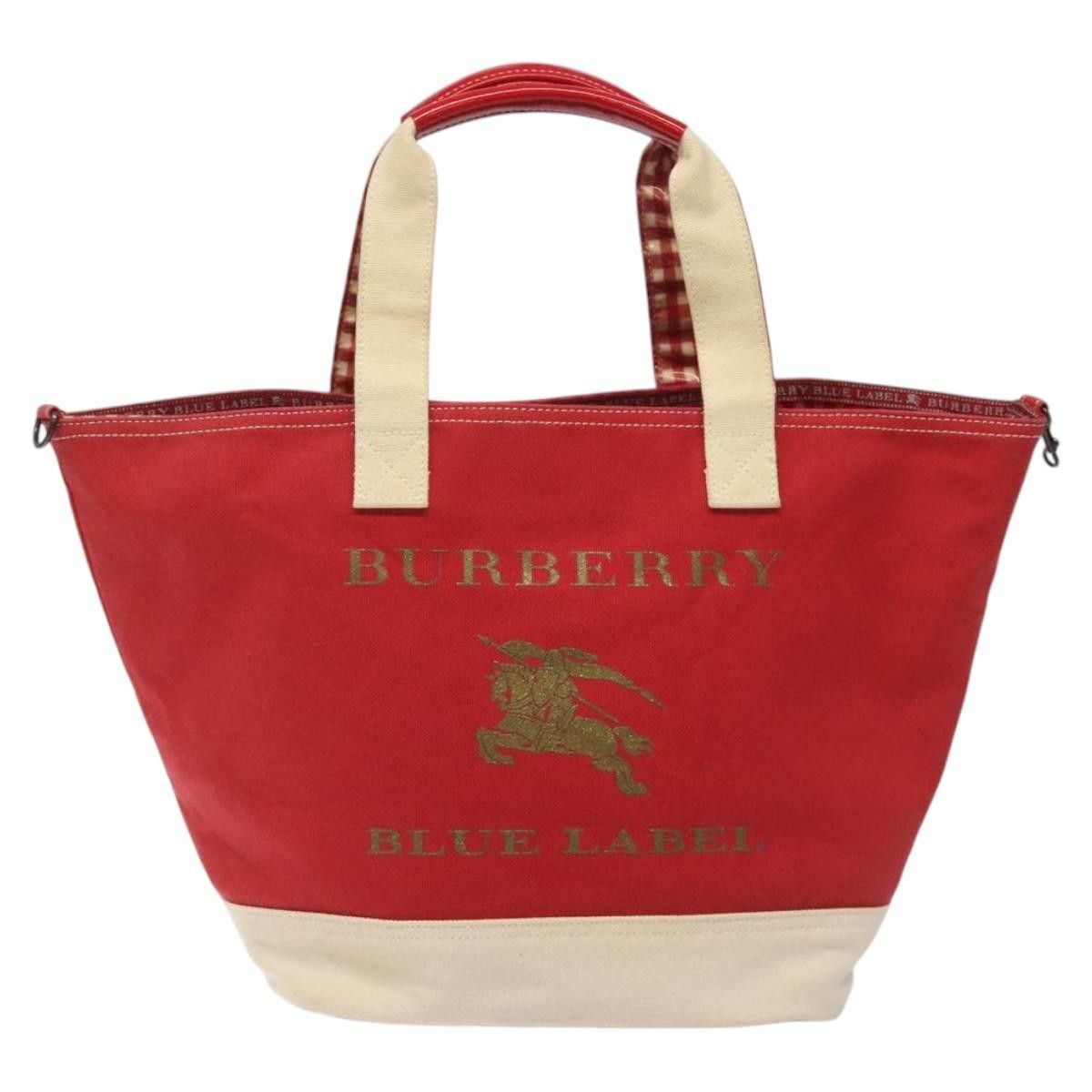 Burberry Burberry Blue Label Tote Bag Canvas Size ONE SIZE - 17 Thumbnail