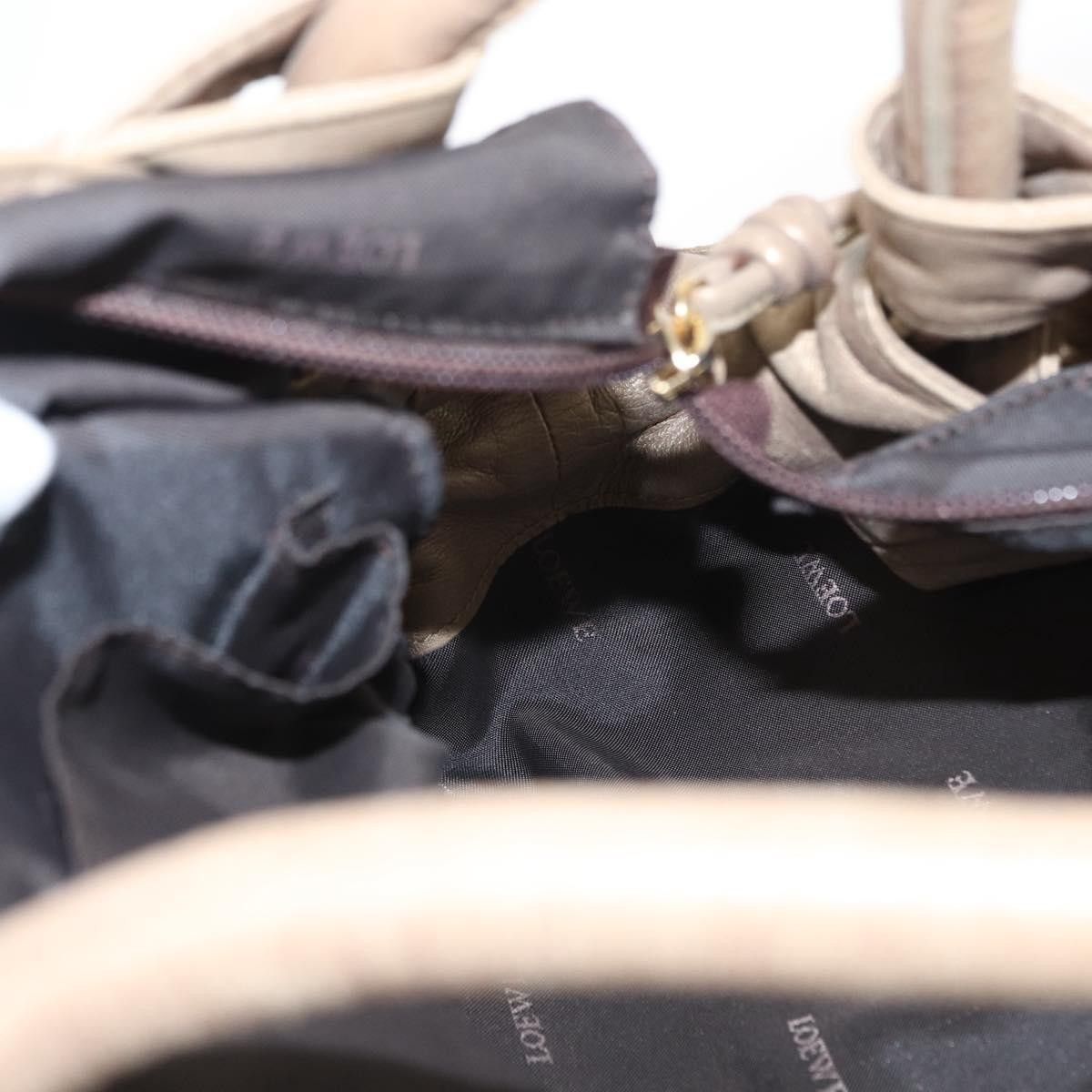 Loewe Loewe Anagram Logo Nappa Aire Hand Bag Leather Size ONE SIZE - 19 Thumbnail