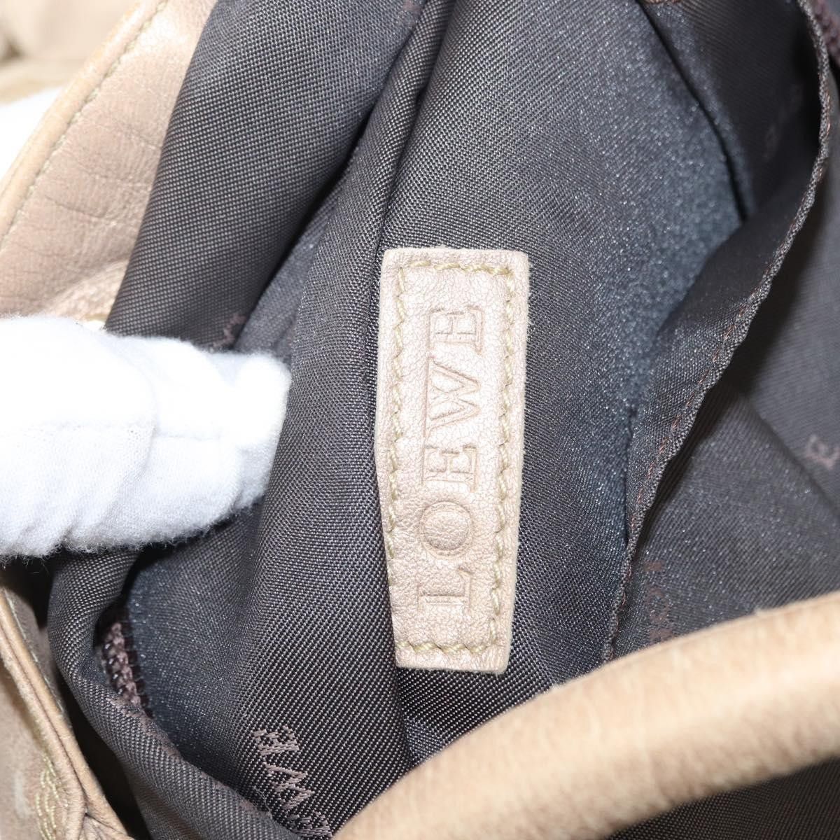 Loewe Loewe Anagram Logo Nappa Aire Hand Bag Leather Size ONE SIZE - 6 Thumbnail
