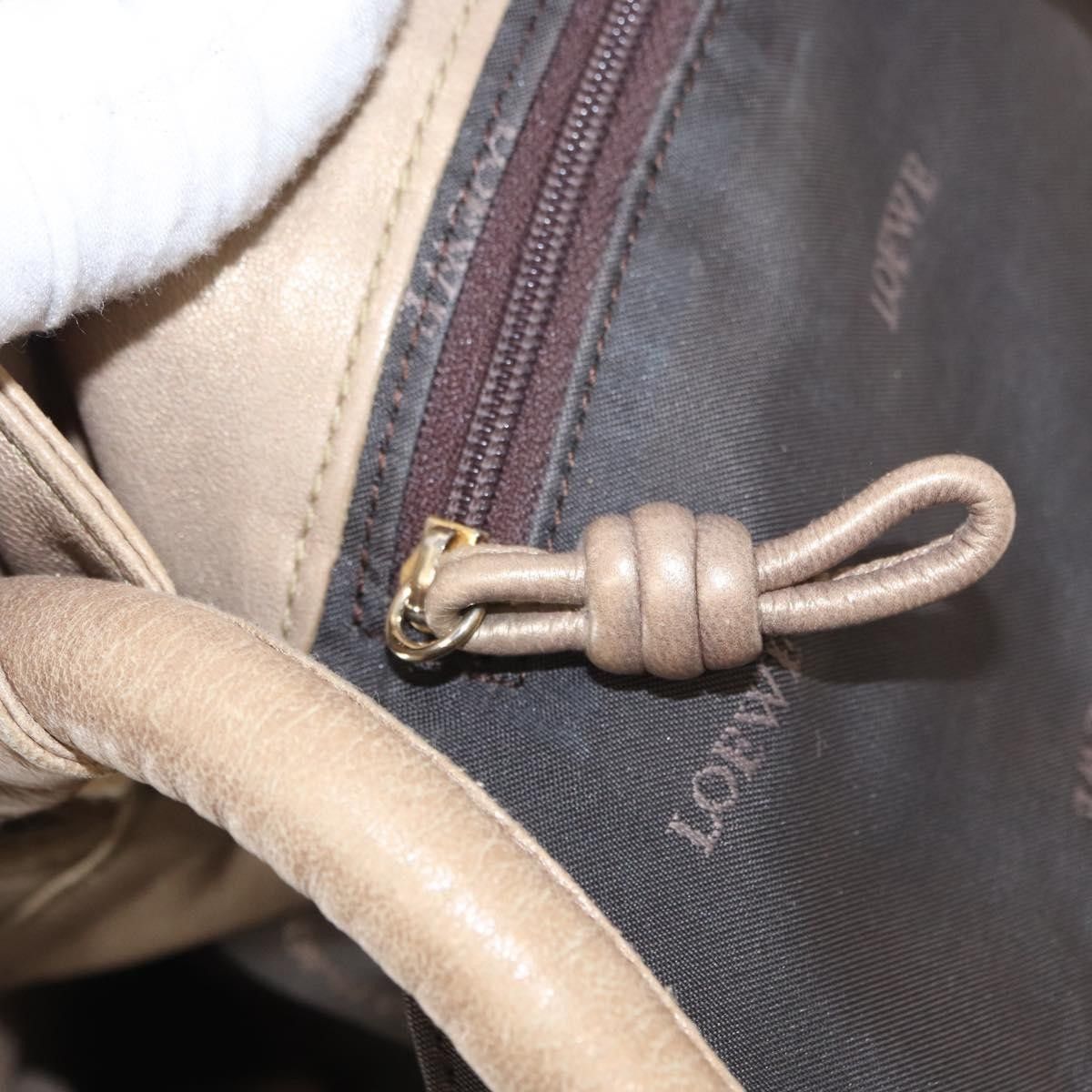 Loewe Loewe Anagram Logo Nappa Aire Hand Bag Leather Size ONE SIZE - 14 Thumbnail