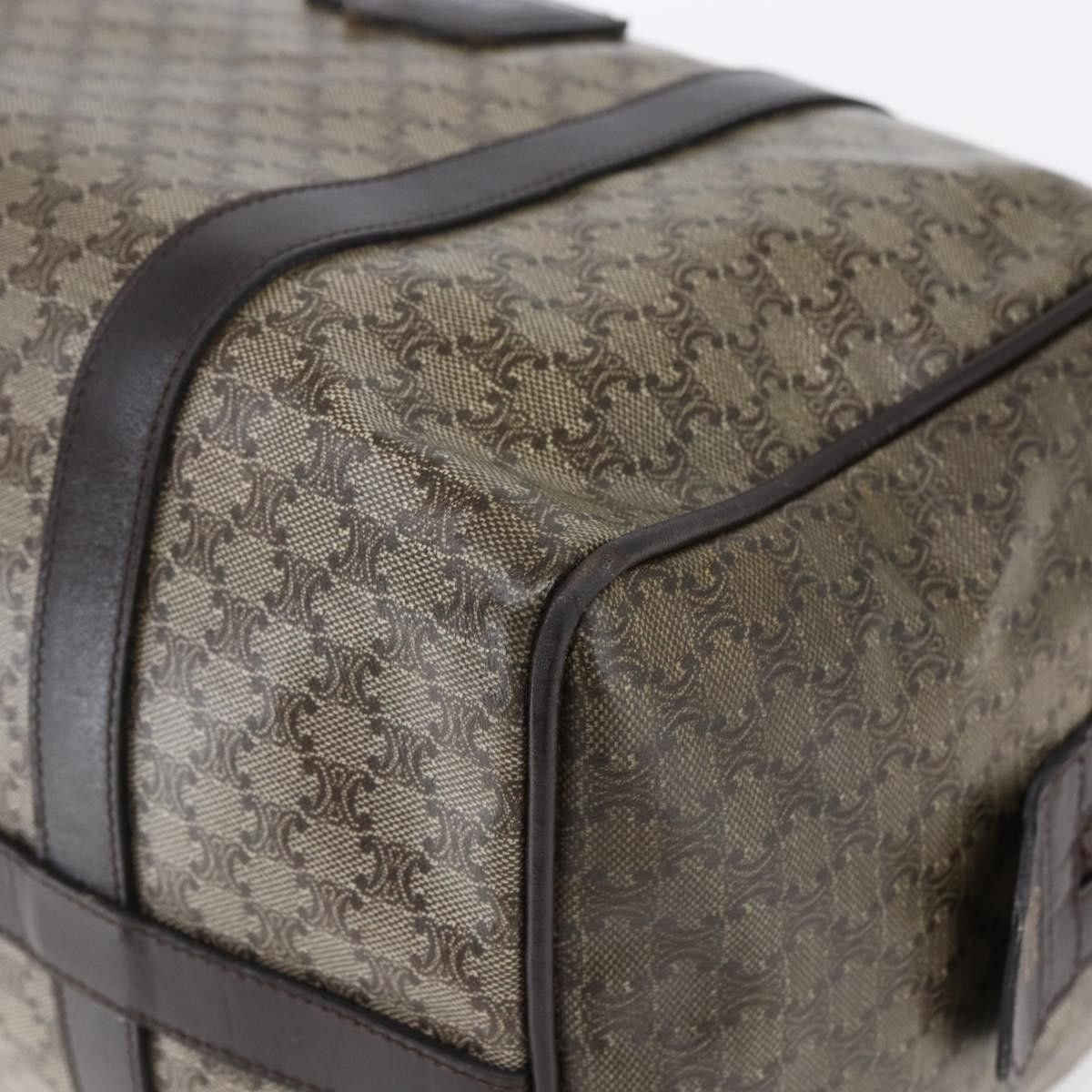 Celine Celine Vintage Duffle Bag Macadam Coated Canvas Size ONE SIZE - 10 Thumbnail