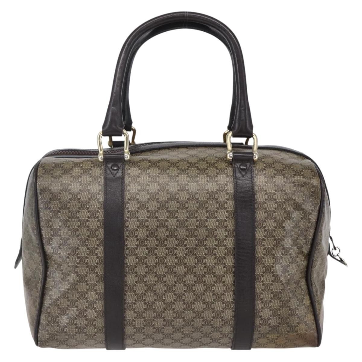 Celine Celine Vintage Duffle Bag Macadam Coated Canvas Size ONE SIZE - 2 Thumbnail