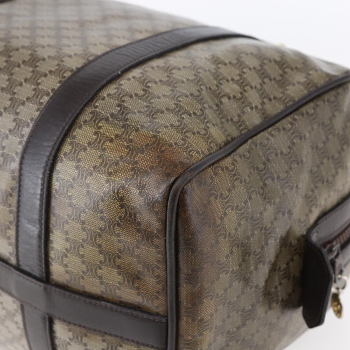 Celine Celine Vintage Duffle Bag Macadam Coated Canvas Size ONE SIZE - 8 Thumbnail