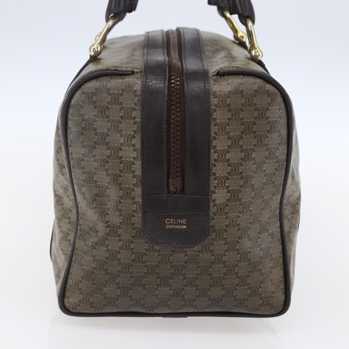 Celine Celine Vintage Duffle Bag Macadam Coated Canvas Size ONE SIZE - 4 Thumbnail