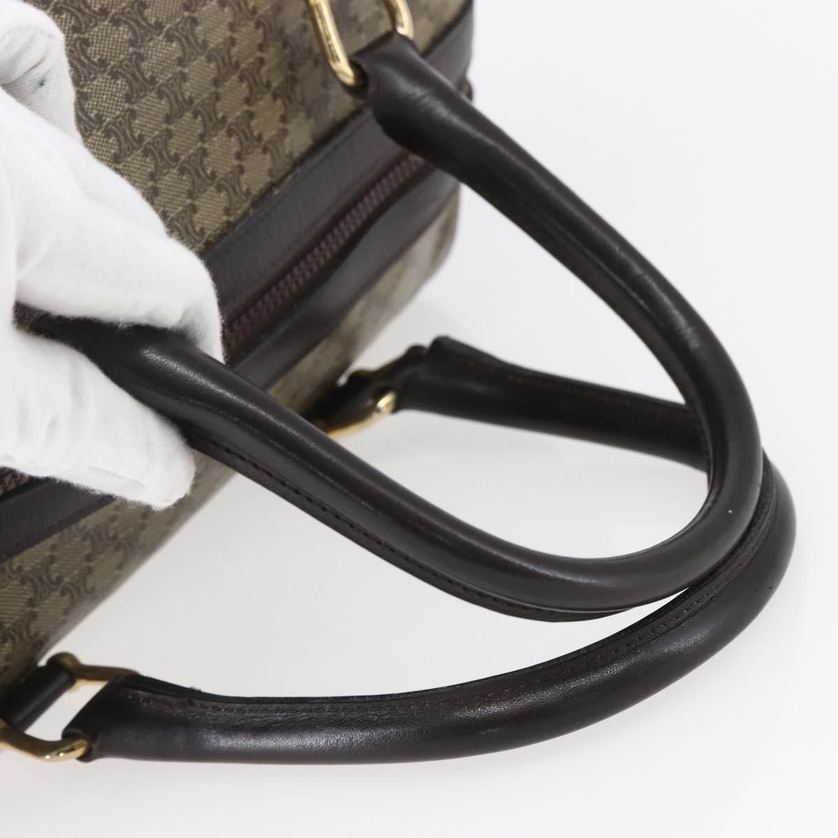 Celine Celine Vintage Duffle Bag Macadam Coated Canvas Size ONE SIZE - 7 Thumbnail