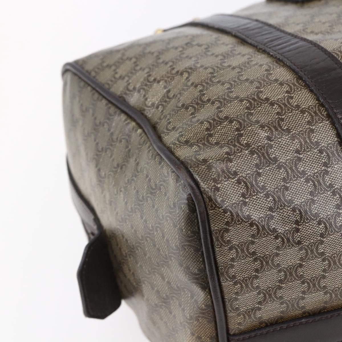 Celine Celine Vintage Duffle Bag Macadam Coated Canvas Size ONE SIZE - 9 Thumbnail