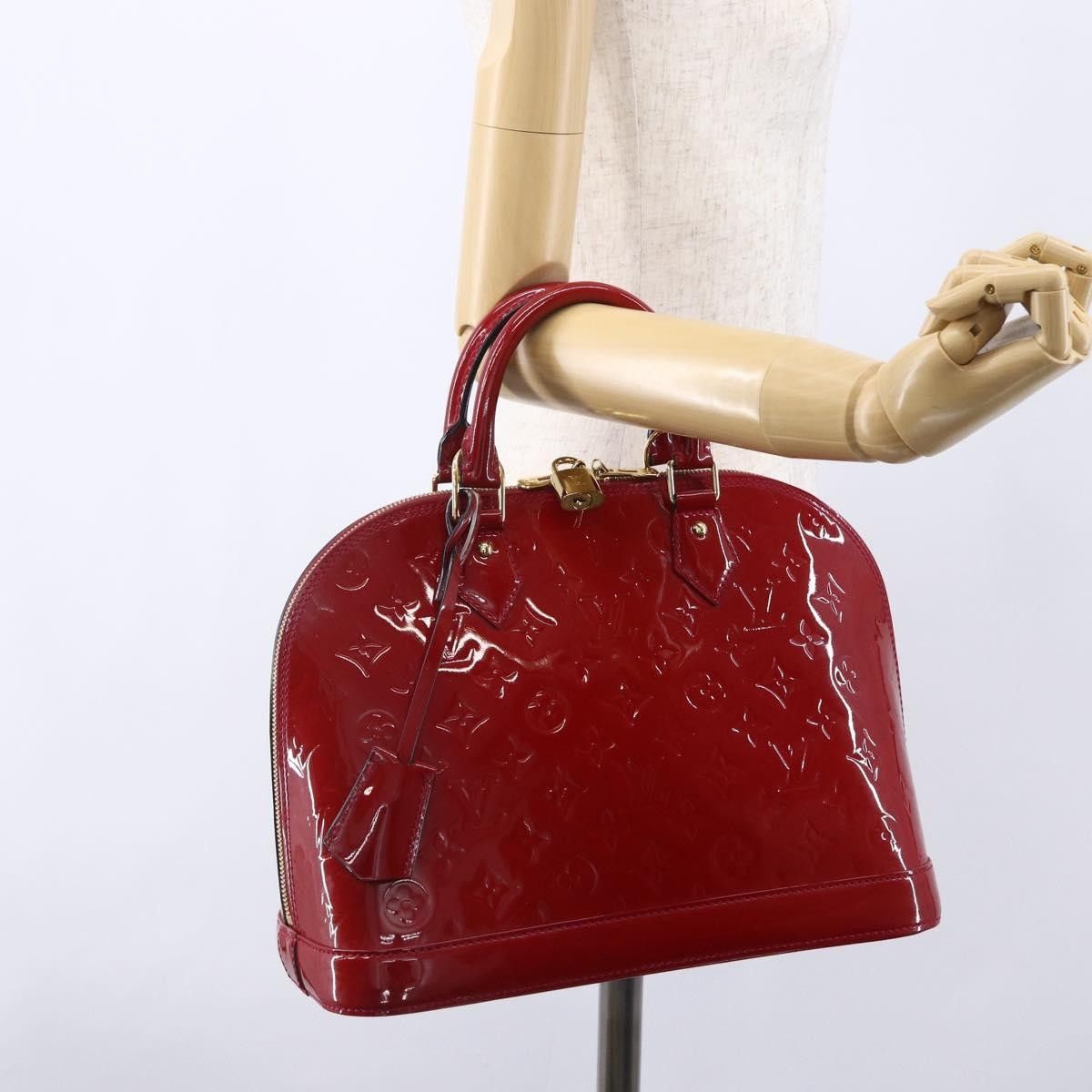 Louis Vuitton Louis Vuitton Alma Handbag Monogram Vernis Size ONE SIZE - 15 Thumbnail