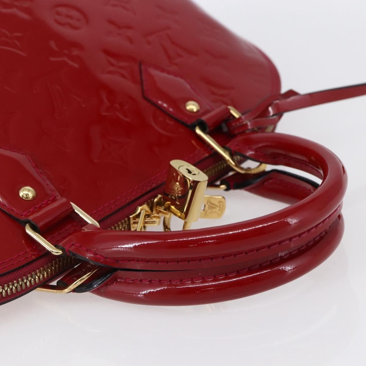 Louis Vuitton Louis Vuitton Alma Handbag Monogram Vernis Size ONE SIZE - 18 Thumbnail