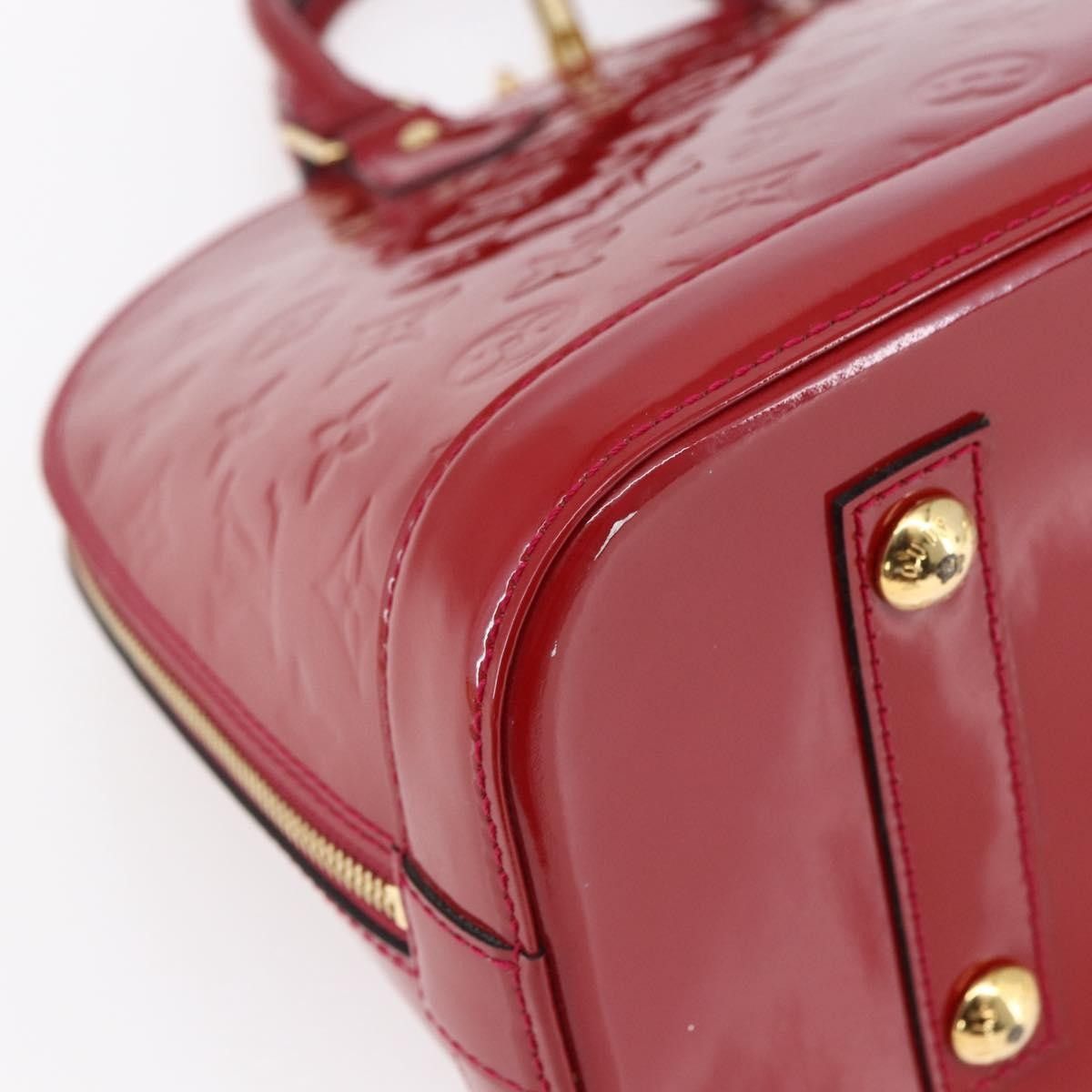 Louis Vuitton Louis Vuitton Alma Handbag Monogram Vernis Size ONE SIZE - 12 Thumbnail