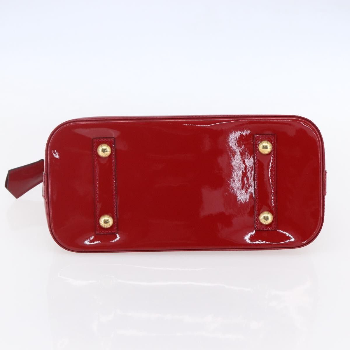 Louis Vuitton Louis Vuitton Alma Handbag Monogram Vernis Size ONE SIZE - 16 Thumbnail