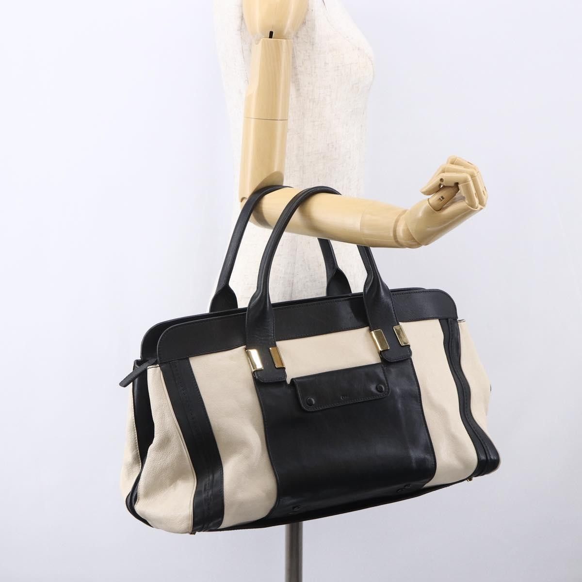 Chloe Chloe Alice Satchel Leather Size ONE SIZE - 13 Thumbnail