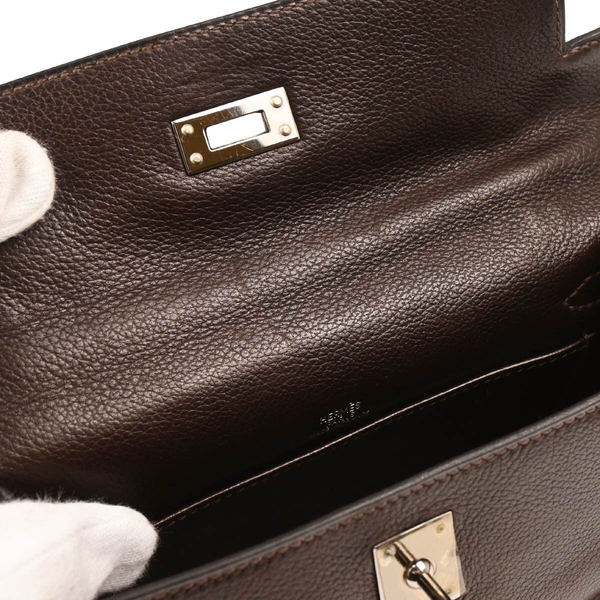 Hermes Hermes Kelly Pochette Evergrain Size ONE SIZE - 7 Thumbnail