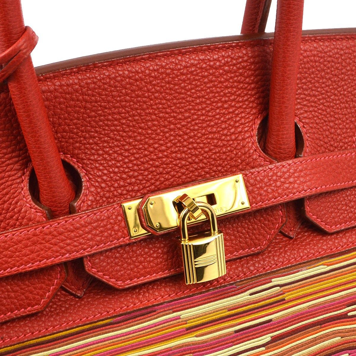 Hermes Hermes Birkin Handbag Vibrato and Togo Size ONE SIZE - 9 Thumbnail