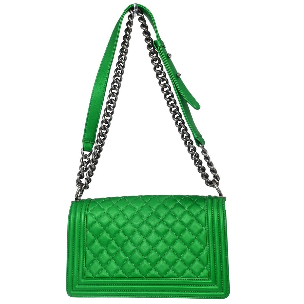 Chanel Chanel Boy Flap Bag Quilted Lambskin Size ONE SIZE - 2 Thumbnail