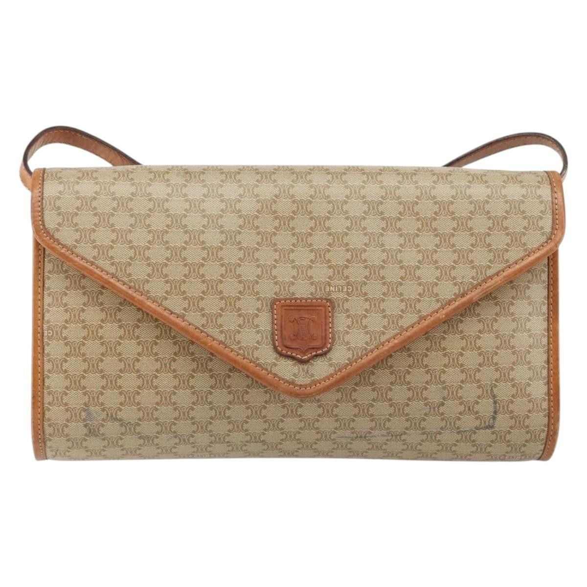 Celine Celine Vintage Macadam Canvas and Leather Size ONE SIZE - 18 Thumbnail