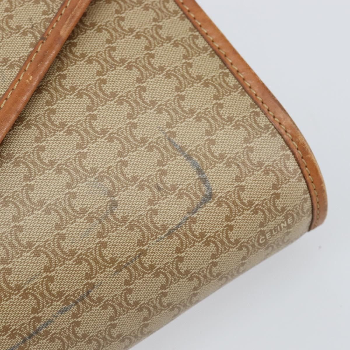 Celine Celine Vintage Macadam Canvas and Leather Size ONE SIZE - 20 Thumbnail