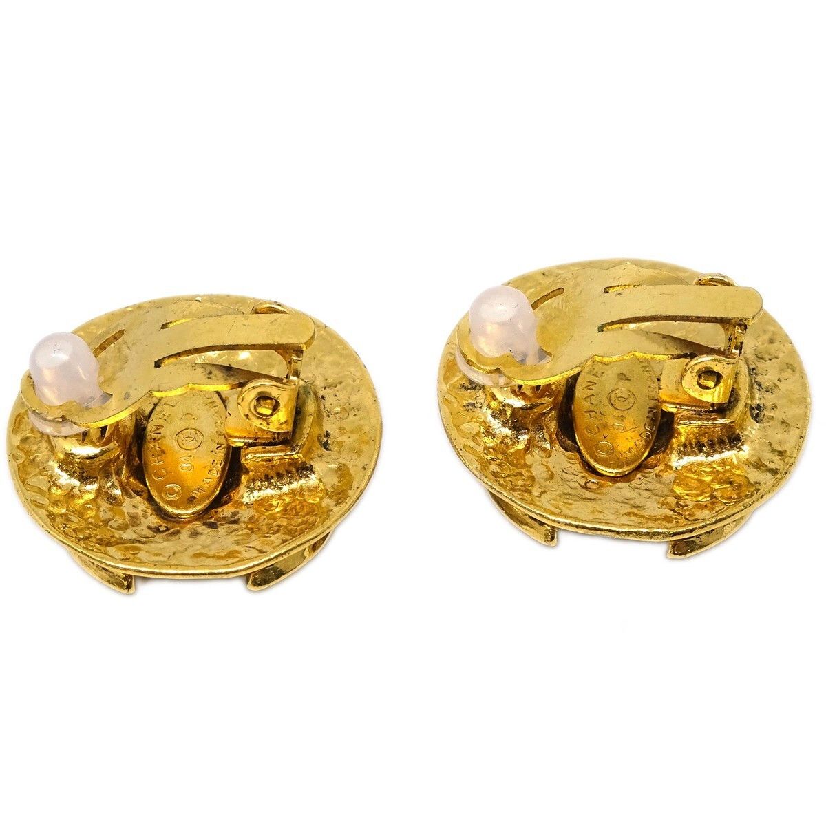 Chanel Chanel CC Round Earrings Metal Size ONE SIZE - 3 Thumbnail