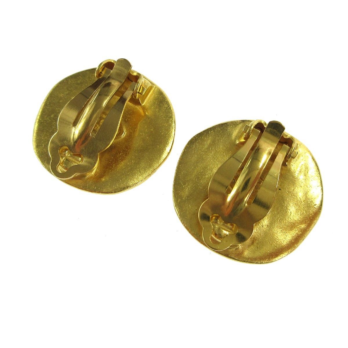 Chanel Chanel CC Round Earrings Metal Size ONE SIZE - 2 Thumbnail