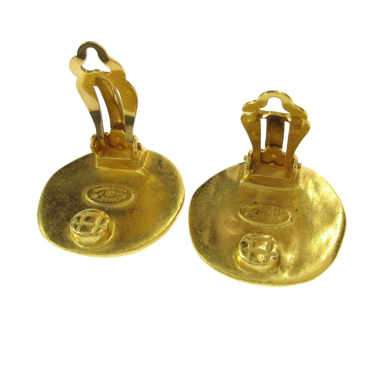 Chanel Chanel CC Round Earrings Metal Size ONE SIZE - 4 Thumbnail