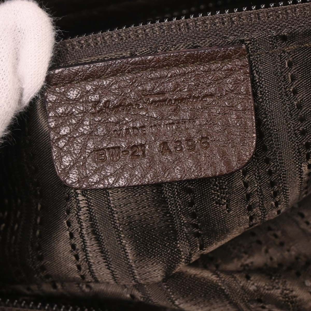 Salvatore Ferragamo Salvatore Ferragamo Sofia Satchel Grainy Leather Size ONE SIZE - 5 Thumbnail