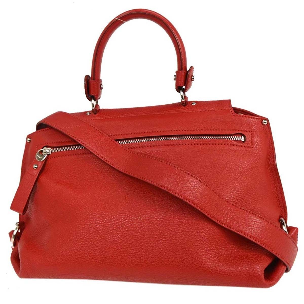 Salvatore Ferragamo Salvatore Ferragamo Sofia Satchel Grainy Leather Size ONE SIZE - 2 Thumbnail