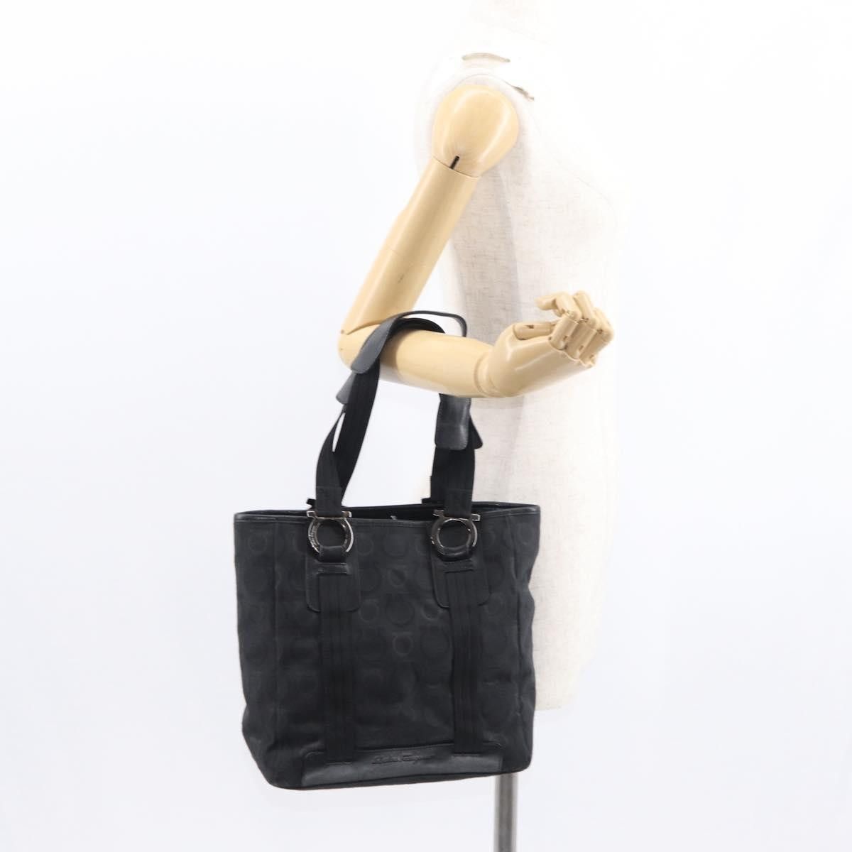 Salvatore Ferragamo Salvatore Ferragamo Gancini Tote Gancini Canvas Size ONE SIZE - 13 Thumbnail