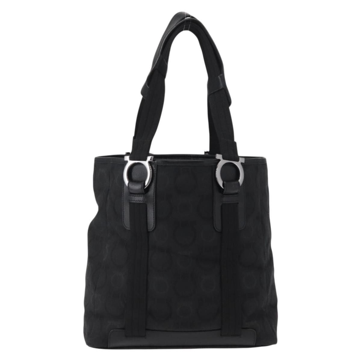 Salvatore Ferragamo Salvatore Ferragamo Gancini Tote Gancini Canvas Size ONE SIZE - 2 Thumbnail