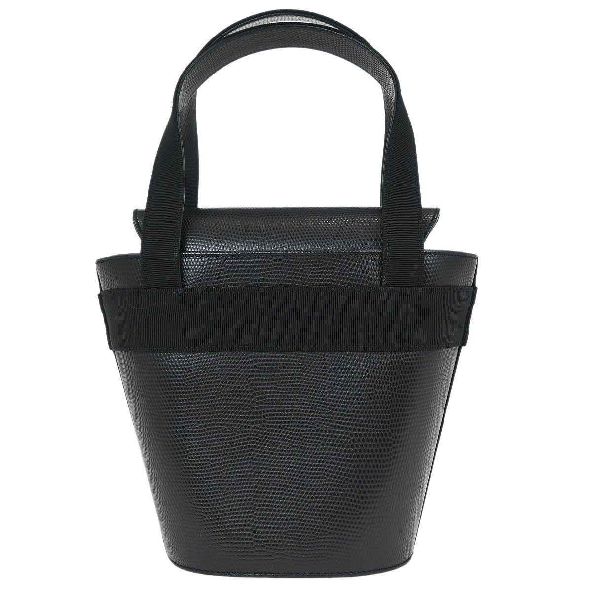 Salvatore Ferragamo Salvatore Ferragamo Vara Bow Top Handle Bucket Bag Leather Size ONE SIZE - 2 Thumbnail
